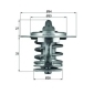 TX8477 MAHLE Термостат