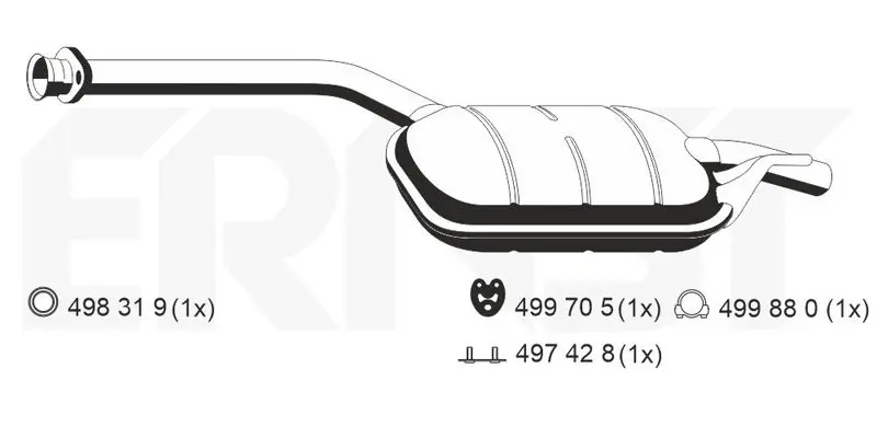 353052 Глушитель