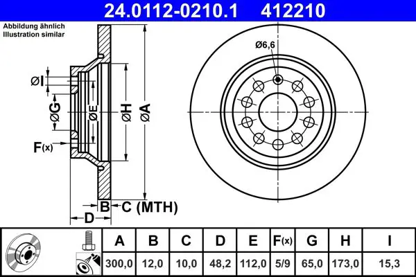 24.0112-0210.1 24.0112 0210.1 диск тормозной