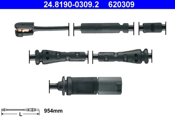 Ate 24819003092 Датчик износа тормозных
