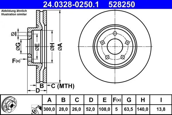 24.0328-0250.1 24.0328 0250.1 диск тормозной