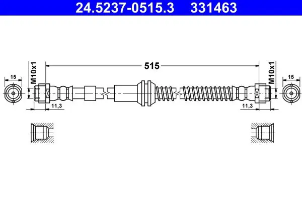 24.5237-0515.3 Шлангопровод
