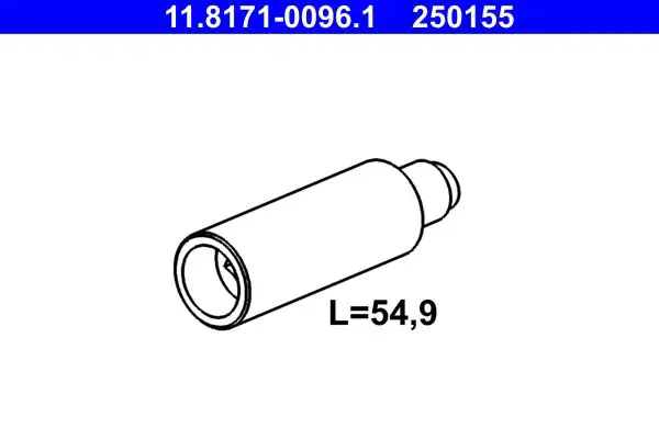11.8171-0096.1 Втулка направляющая тормозного