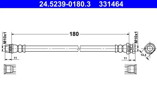 24.5239-0180.3 Шлангопровод