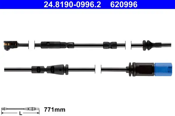 24.8190-0996.2 Датчик колодок FR BMW Х3 X4