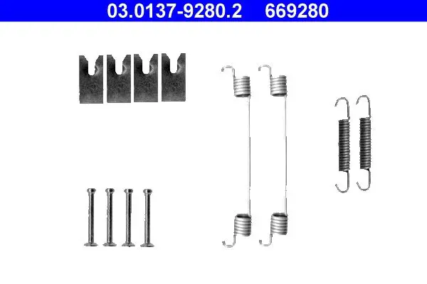 ATE 03013792802 Ремкомплект барабанных