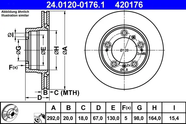 24.0120-0176.1 Тормозной диск