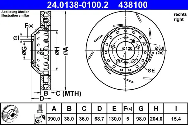 24.0138-0100.2 Тормозной диск