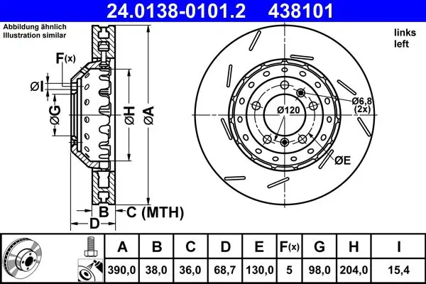 24.0138-0101.2 Тормозной диск