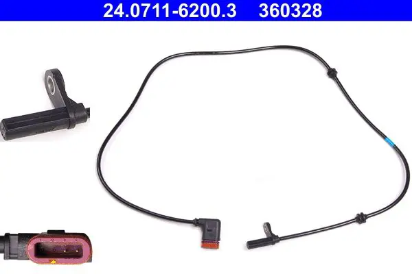 ATE 24071162003 Датчик ABS MB X204 2.8-3.5