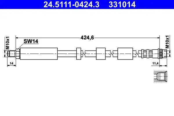 24.5111-0424.3 Шлангопровод