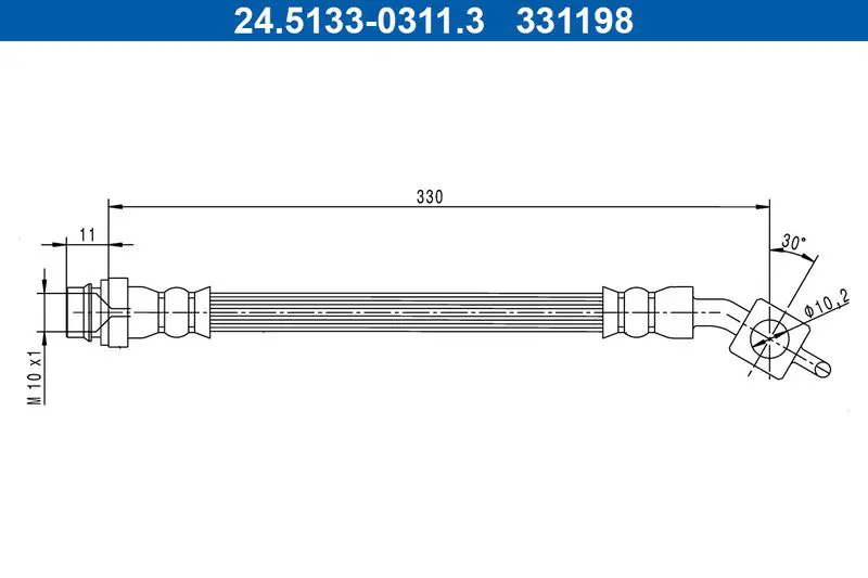 ATE 24513303113 Шлангопровод