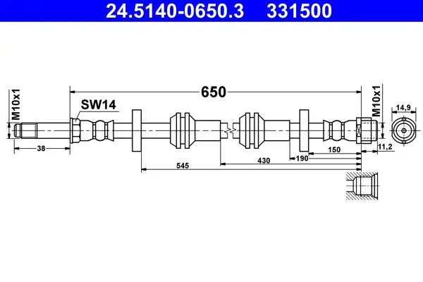 24.5140-0650.3 Шлангопровод