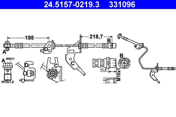 24.5157-0219.3 Шлангопровод