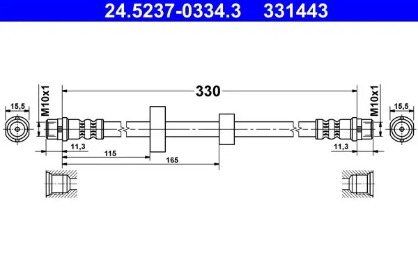 24.5237-0334.3 Шлангопровод