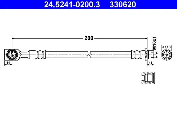 ATE 24524102003 Шлангопровод