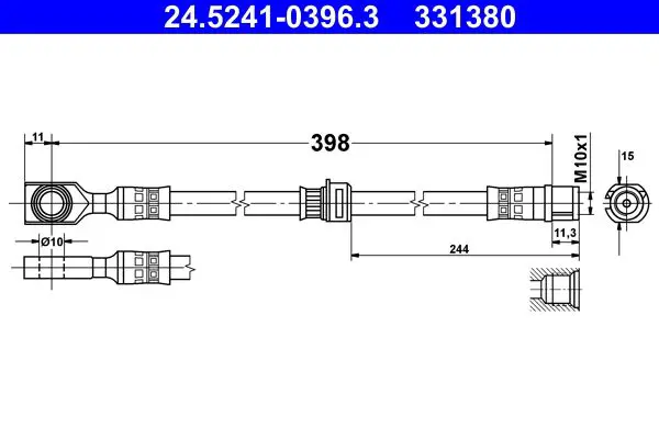 24.5241-0396.3 Шлангопровод