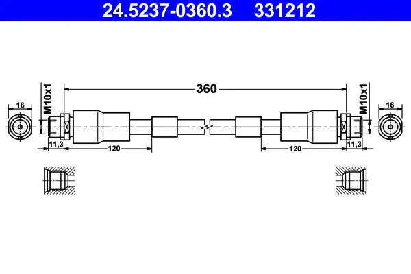 24.5237-0360.3 Шлангопровод