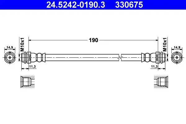 24.5242-0190.3 Шлангопровод