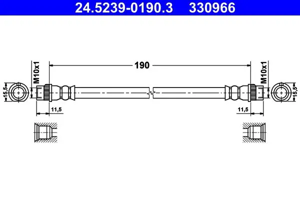 ATE 24523901903 Шлангопровод