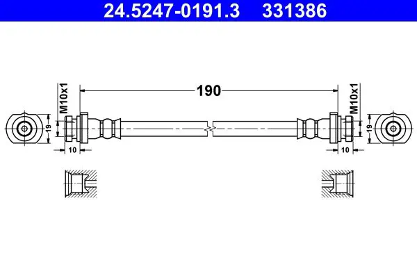 24.5247-0191.3 Шлангопровод