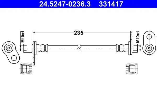 24.5247-0236.3 Шлангопровод