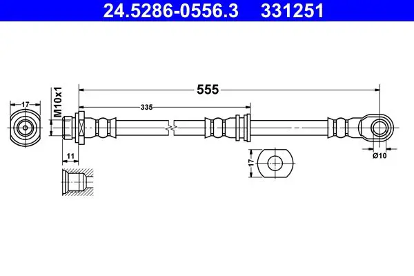 24.5286-0556.3 Шлангопровод