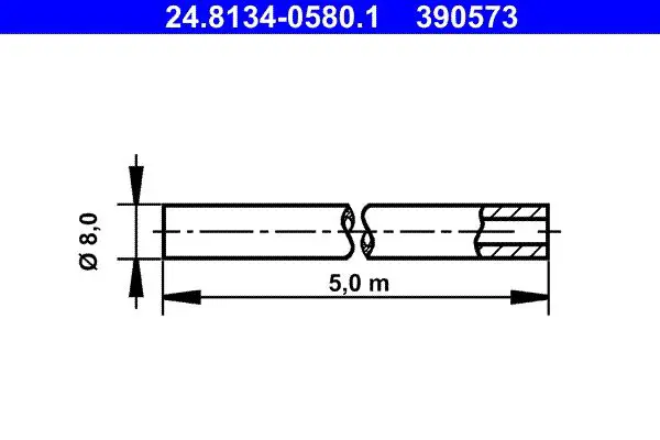 24.8134-0580.1 Трубопровод