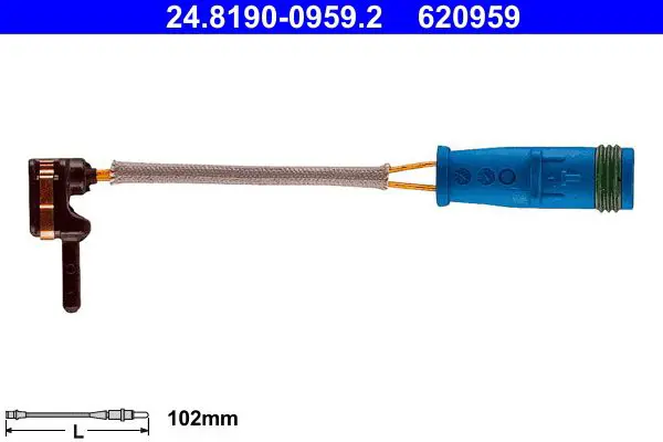 ATE 24819009592 Датчик износа колодок Mercedes