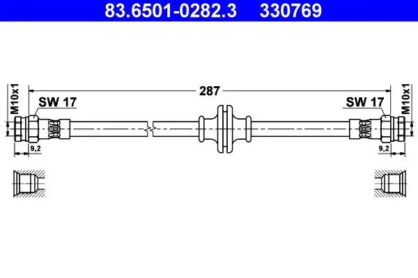 83.6501-0282.3 Шлангопровод