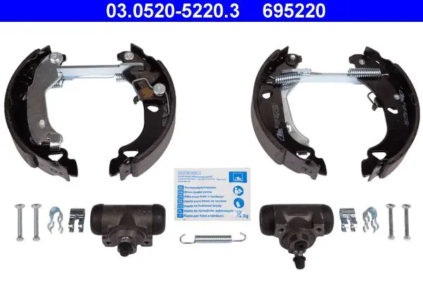 03.0520-5220.3 TOPKIT FIAT PUNTO UA. BJ.93 
