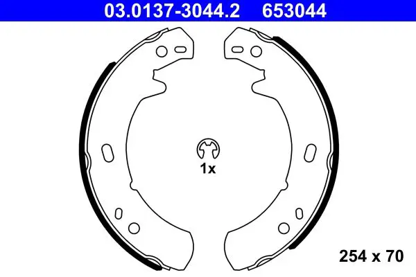 03013730442 Brake Shoe Set