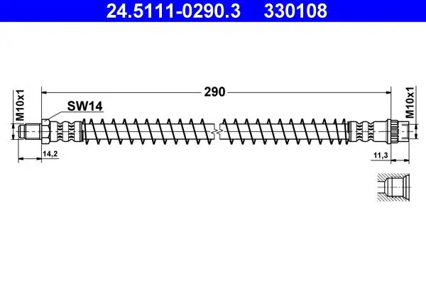 24511102903 Brake Hose