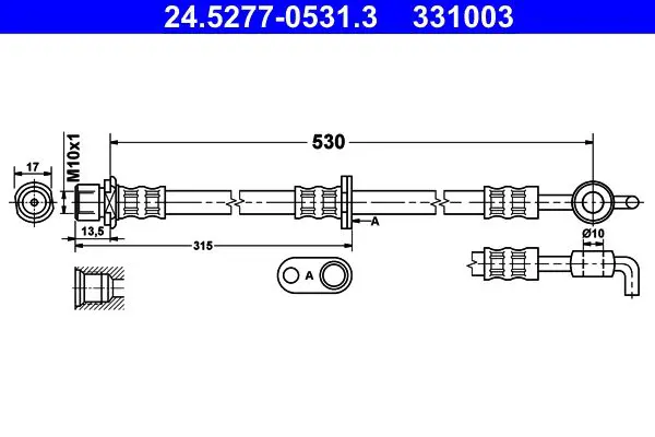 24527705313 Brake Hose