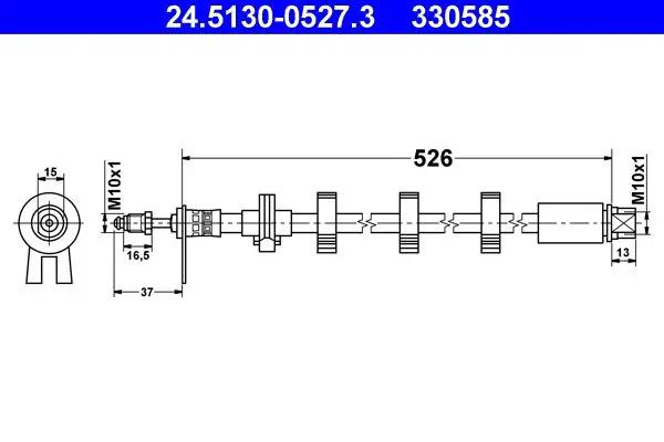 24513005273 Brake Hose