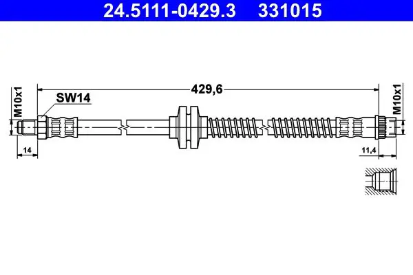 24511104293 Brake Hose