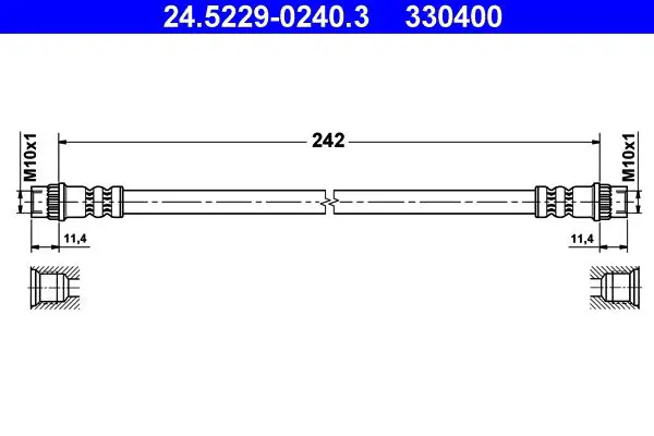 24522902403 Brake Hose