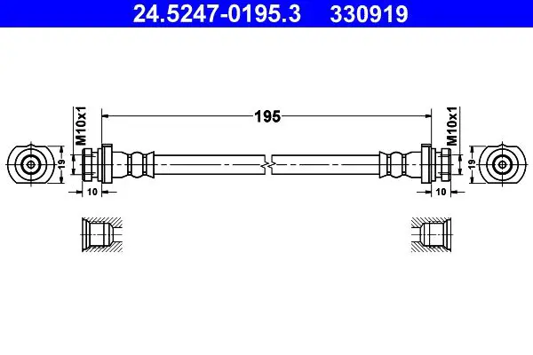 24524701953 Brake Hose