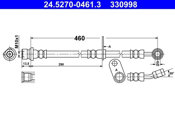 24527004613 Brake Hose