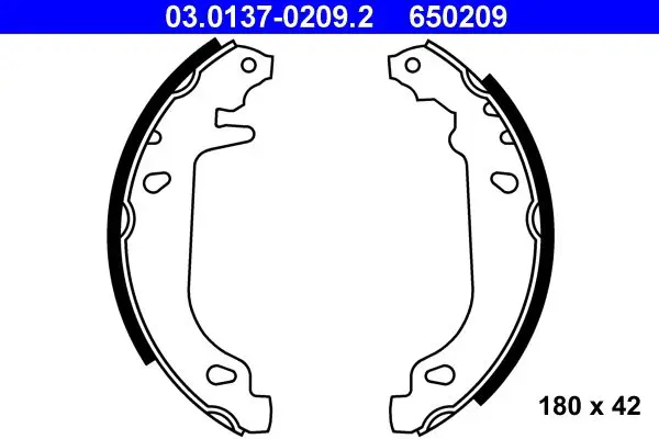 03.0137-0209.2 TBB SATZ RENAULT CLIO, TWINGO