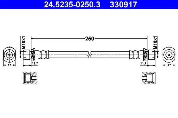 24523502503 Brake Hose