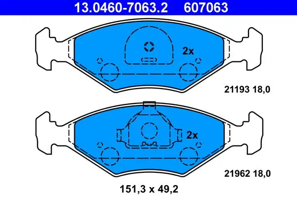 13046070632 Brake Pads
