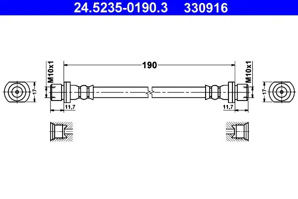 24523501903 Brake Hose