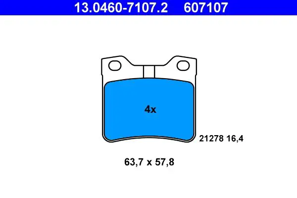 13046071072 Brake Pads