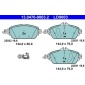 13047090032 Комплект тормозных колодок,