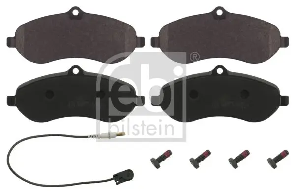 FEBI BILSTEIN 16830 Колодки тормозные передн (VWA