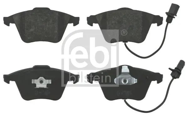 FEBI BILSTEIN 16584 Комплект тормозных колодок, дисковый тормоз