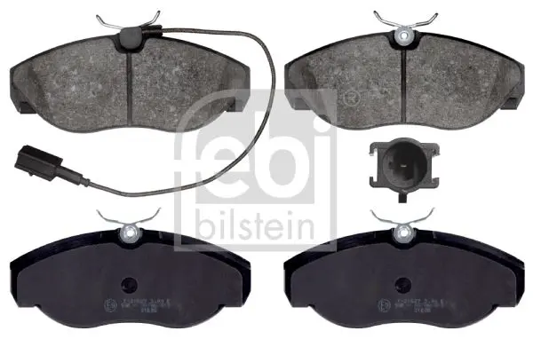 FEBI BILSTEIN 16391 BREMSBELAGSATZ, SCHEIBENBREMSE