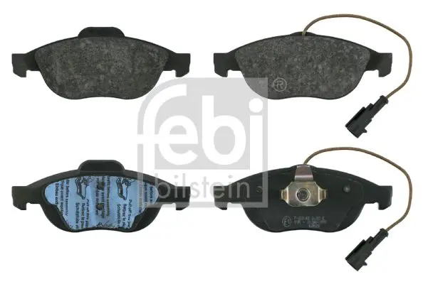 FEBI BILSTEIN 16293 BREMSBELAGSATZ, SCHEIBENBREMSE