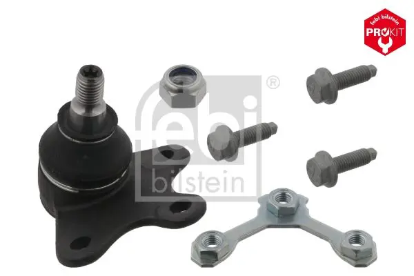 FEBI BILSTEIN 19410 Шаровая опора L [+ крепеж + крепежн. пластина]